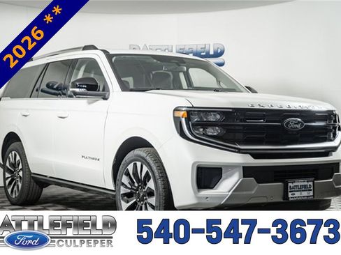 New 2026 Ford Expedition Platinum w/ Driver's Package image 1