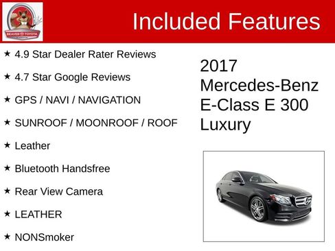 Used 2017 Mercedes-Benz E 300 image 4