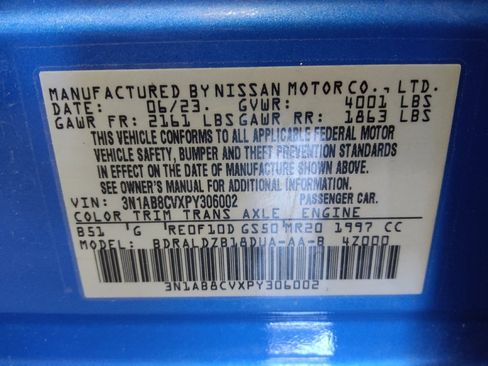 Used 2023 Nissan Sentra SV FWD image 33
