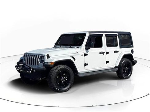 Used 2020 Jeep Wrangler Unlimited Sahara image 1