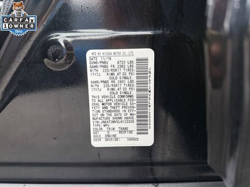 Used 2020 Nissan Rogue SV AWD/4WD image 24