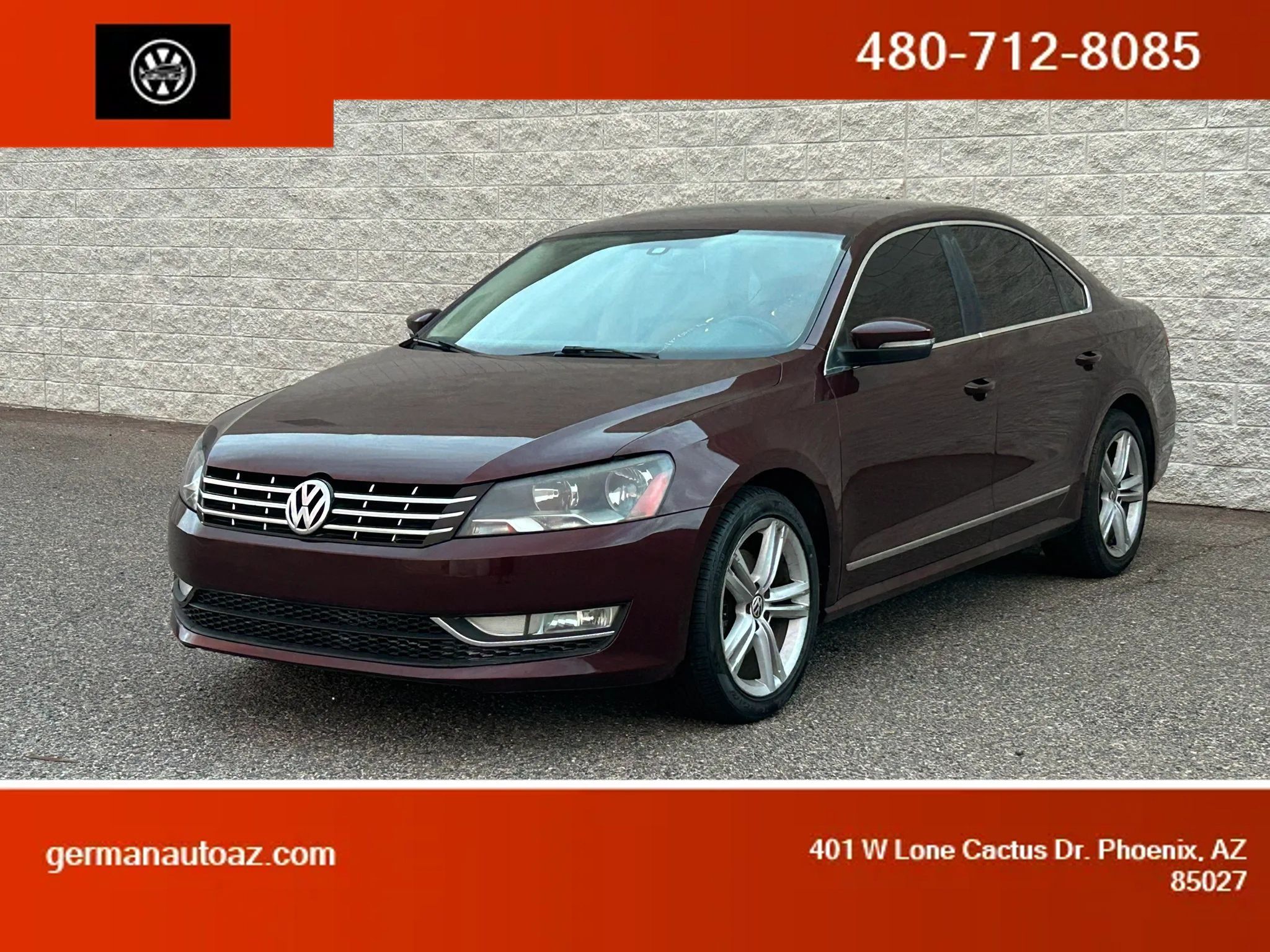Used 2014 Volkswagen Passat TDI SEL Premium FWD image 1
