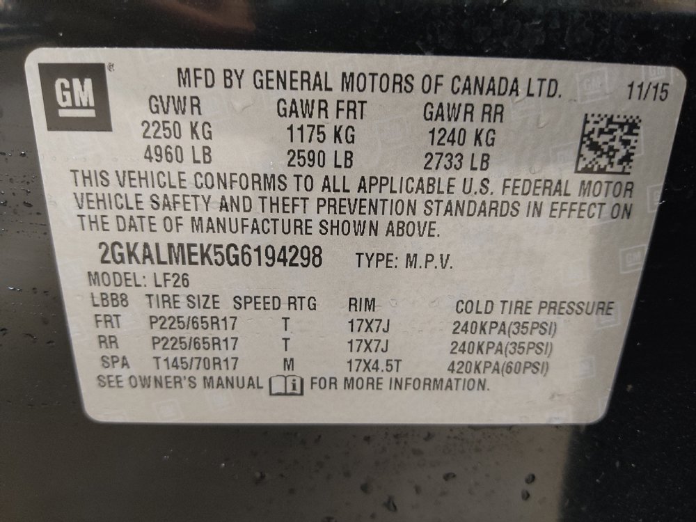 Used 2016 GMC Terrain SLE FWD image 33