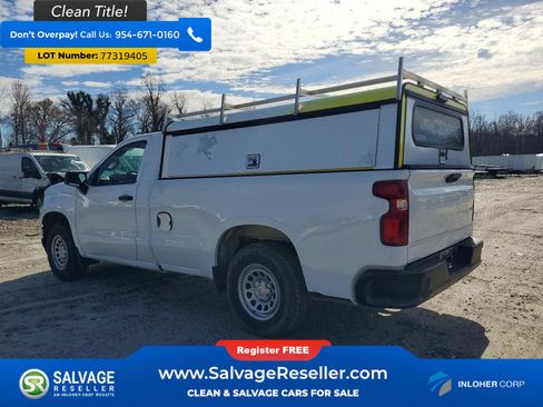 Used 2021 Chevrolet Silverado 1500 W/T RWD image 3
