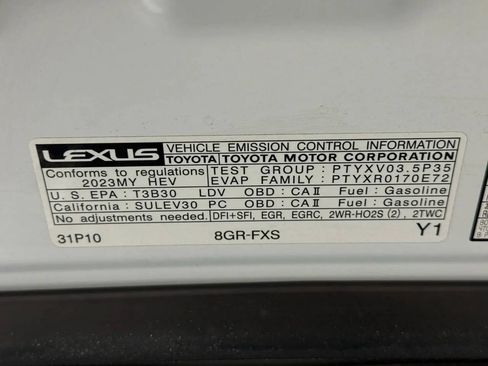 Used 2023 Lexus LC 500h w/ Dynamic Handling Package RWD image 47