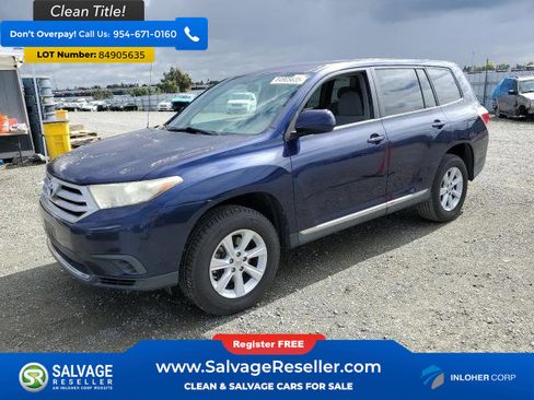 Used 2012 Toyota Highlander FWD image 1
