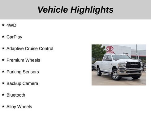 Used 2022 RAM 2500 Big Horn AWD/4WD image 5