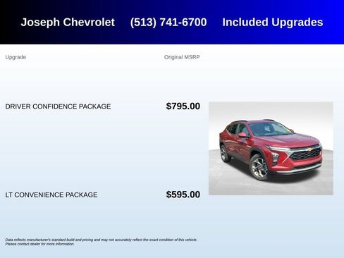 Used 2025 Chevrolet Trax LT w/ Driver Confidence Package FWD image 5