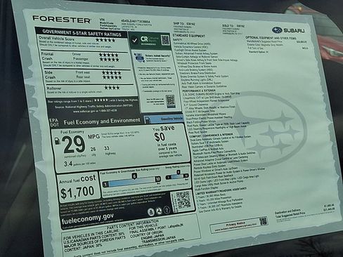 New 2026 Subaru Forester image 16