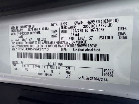 Used 2023 Ford Transit 350 XL image 55