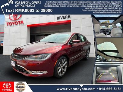 Used 2015 Chrysler 200 C w/ Navigation & Sound Group I