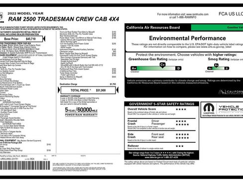 Used 2022 RAM 2500 Tradesman image 3