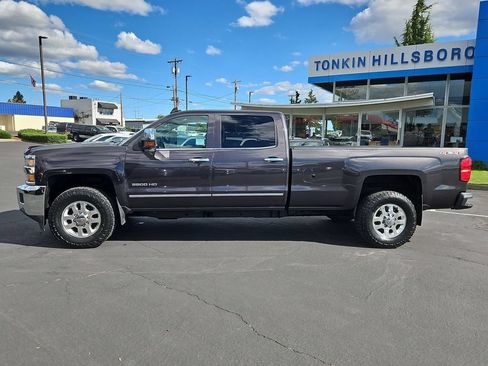 Used 2015 Chevrolet Silverado 3500 LTZ w/ Duramax Plus Package AWD/4WD image 3