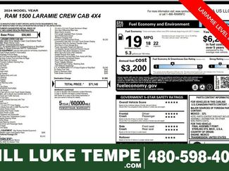Used 2024 RAM 1500 Laramie AWD/4WD video 1
