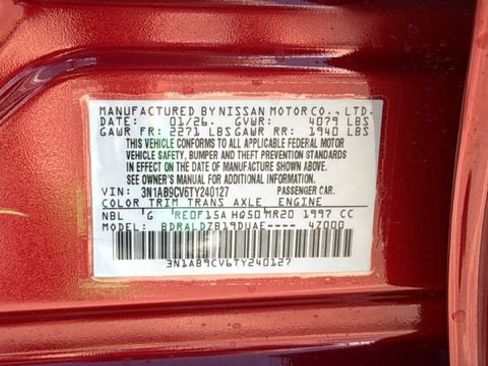 New 2026 Nissan Sentra SV w/ SV Convenience Package FWD image 30