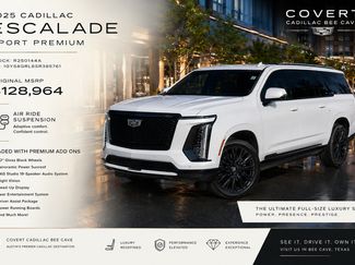 Certified 2025 Cadillac Escalade Sport Platinum w/ LPO, ONYX Package RWD 360° Tour