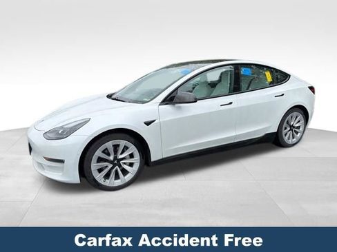 Used 2021 Tesla Model 3 Long Range AWD/4WD image 2