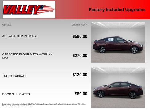 Used 2023 Nissan Sentra SV w/ All-Weather Package FWD image 6