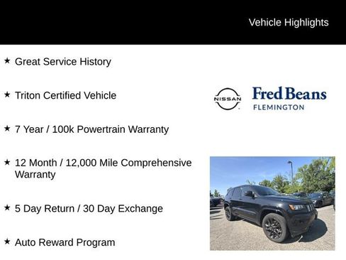 Used 2021 Jeep Grand Cherokee Laredo X AWD/4WD image 5
