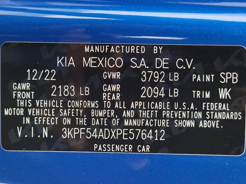 Used 2023 Kia Forte GT-Line w/ GT-Line Technology Package FWD image 33