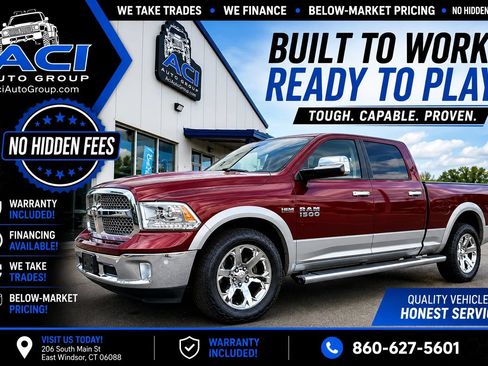 Used 2017 RAM 1500 Laramie w/ Convenience Group AWD/4WD image 1