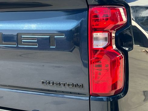 Used 2022 Chevrolet Silverado 1500 Custom w/ LPO, Dark Essentials Package RWD image 36