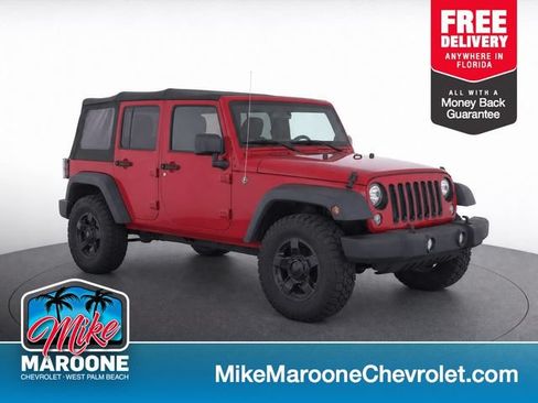 Used 2018 Jeep Wrangler Unlimited Sport S AWD/4WD image 1