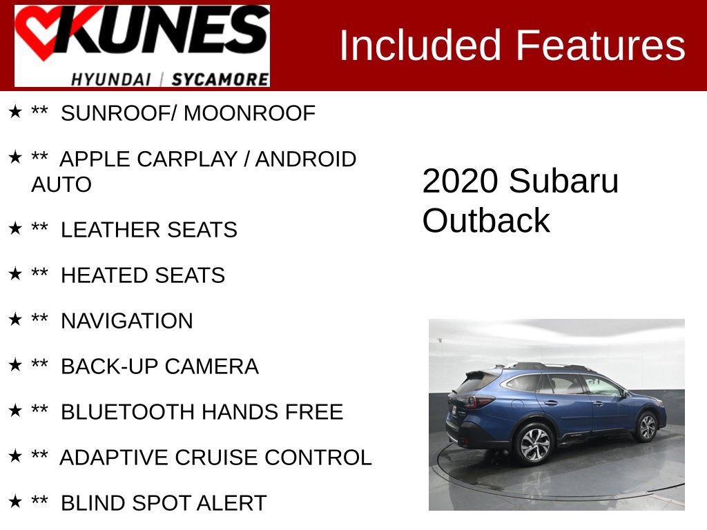 Used 2020 Subaru Outback Touring XT AWD/4WD image 2