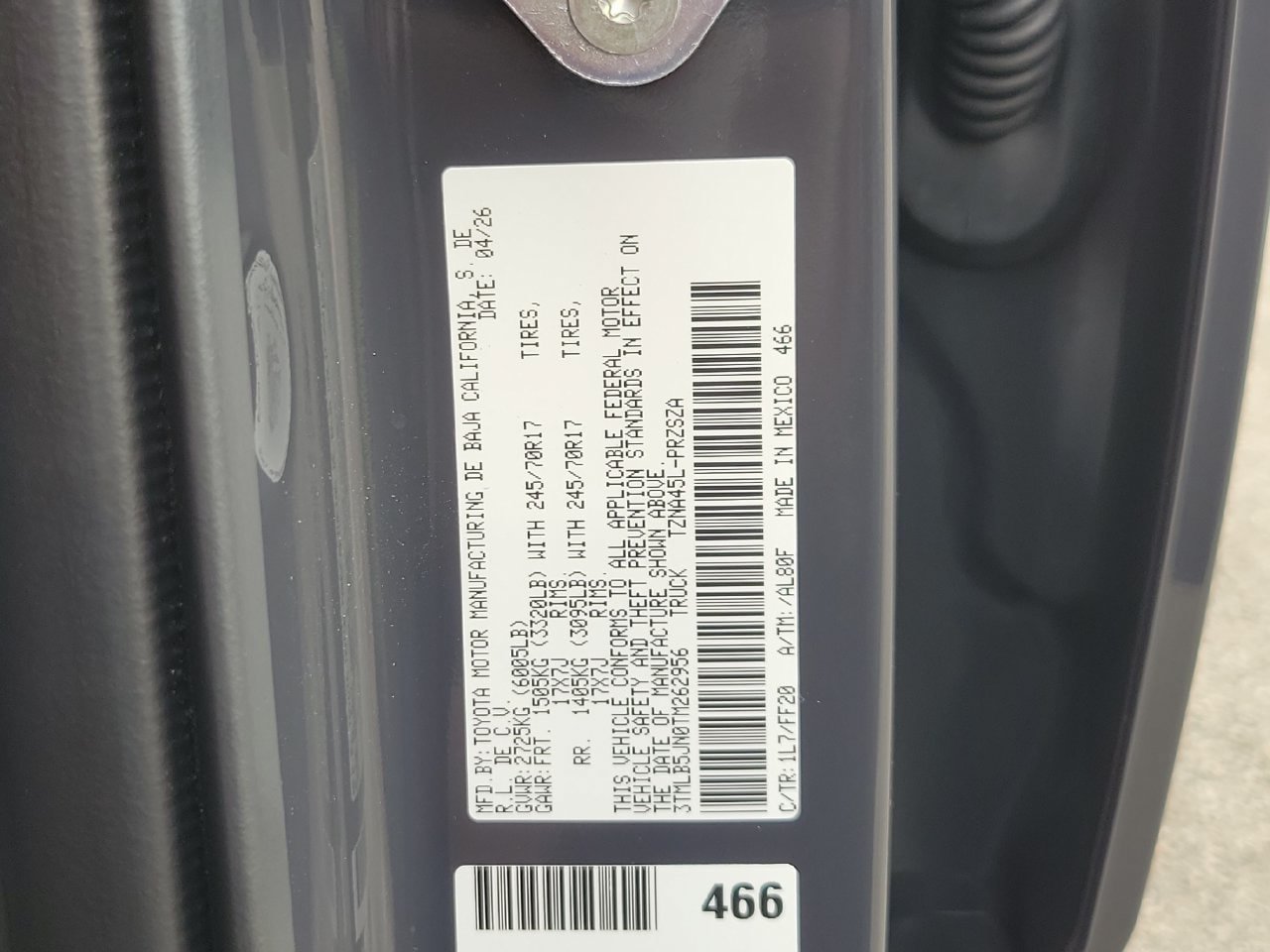 Used 2026 Toyota Tacoma SR5 AWD/4WD image 33