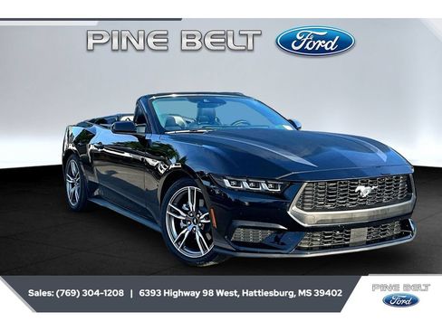 Certified 2024 Ford Mustang Premium w/ Wheel & Stripe Package RWD image 1