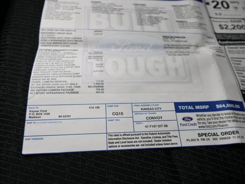 Used 2023 Ford F150 XLT w/ Equipment Group 302A High AWD/4WD image 69