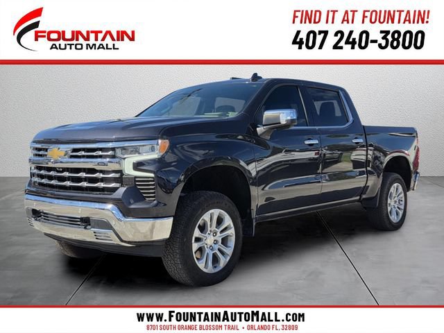 Used 2022 Chevrolet Silverado 1500 LTZ w/ LTZ Premium Package AWD/4WD image 1