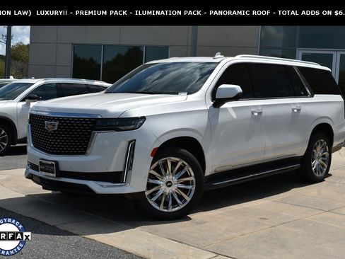 Used 2021 Cadillac Escalade ESV Premium Luxury w/ LPO, Illumination Package image 1