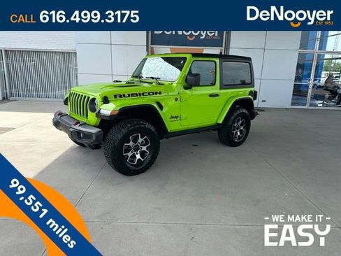 Used 2021 Jeep Wrangler Rubicon w/ LED Lighting Group AWD/4WD image 1
