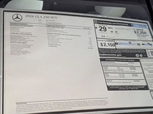 New 2026 Mercedes-Benz GLA 250 image 18