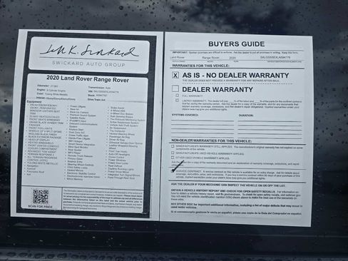 Used 2020 Land Rover Range Rover Long Wheelbase HSE image 20