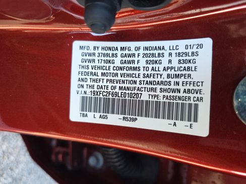 Used 2020 Honda Civic LX image 16