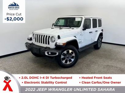 Used 2022 Jeep Wrangler Unlimited Sahara w/ Cold Weather Group