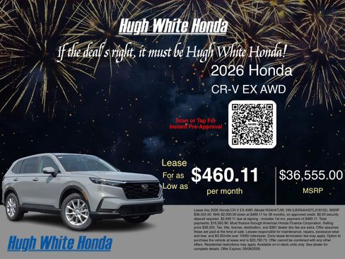 New 2026 Honda CR-V EX image 3