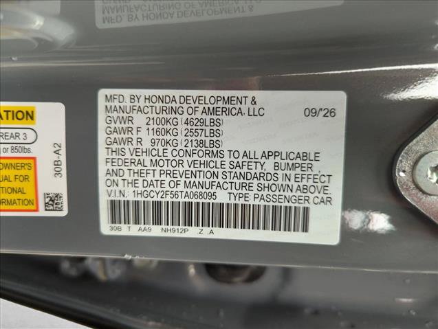 New 2026 Honda Accord Sport image 17