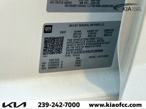 Used 2022 GMC Sierra 1500 Denali w/ Technology Package image 43