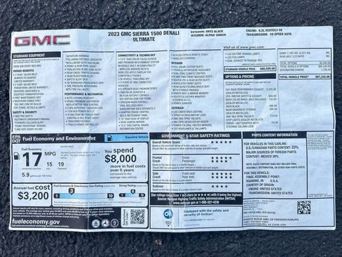 Used 2023 GMC Sierra 1500 Denali Ultimate image 2