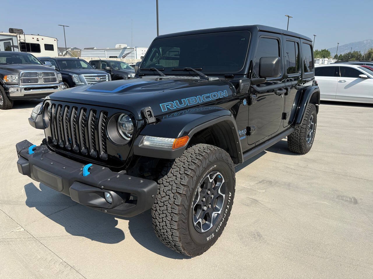 Used 2022 Jeep Wrangler Unlimited Rubicon 4xe w/ Steel Bumper Group AWD/4WD image 7