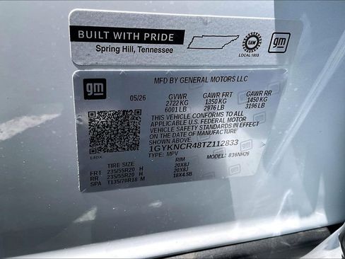 New 2026 Cadillac XT5 Premium Luxury w/ LPO, ONYX Package FWD image 36