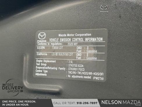 Certified 2025 MAZDA CX-5 AWD 2.5 S w/ Preferred Package image 51