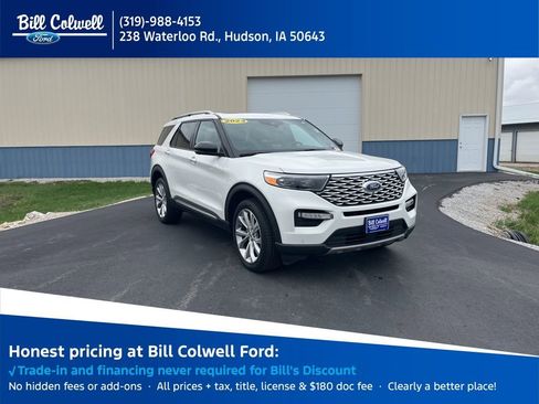Used 2023 Ford Explorer Platinum w/ Technology Package AWD/4WD image 1