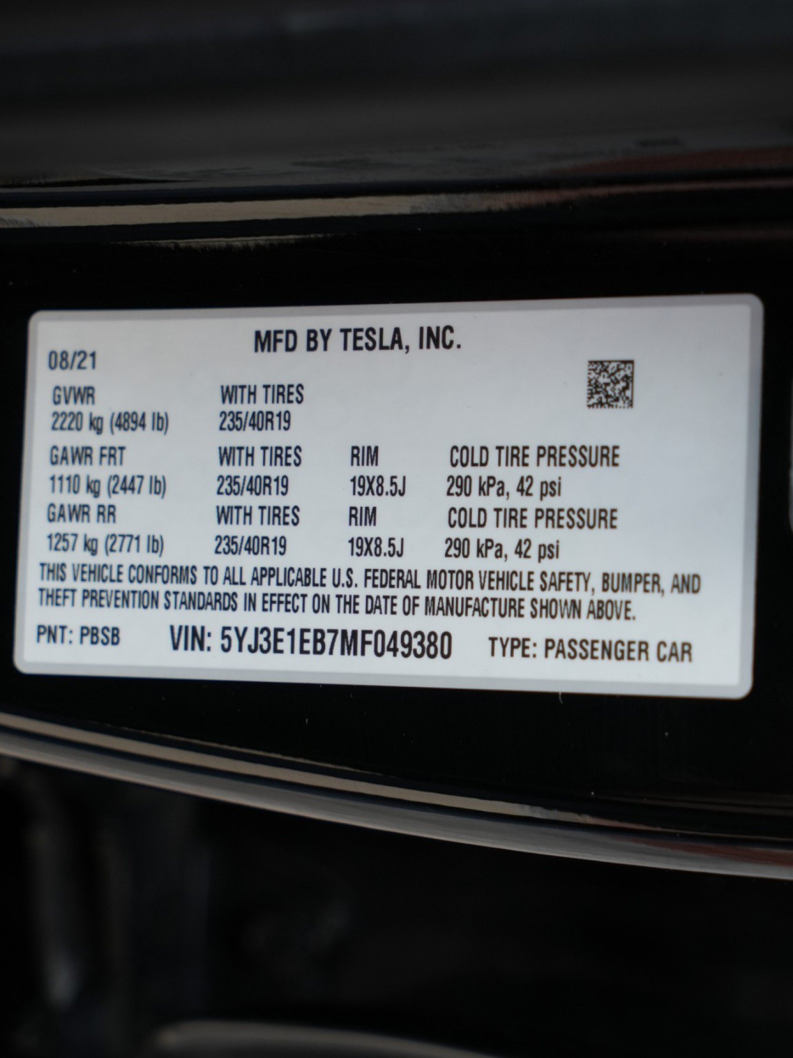 Used 2021 Tesla Model 3 Long Range AWD/4WD image 48