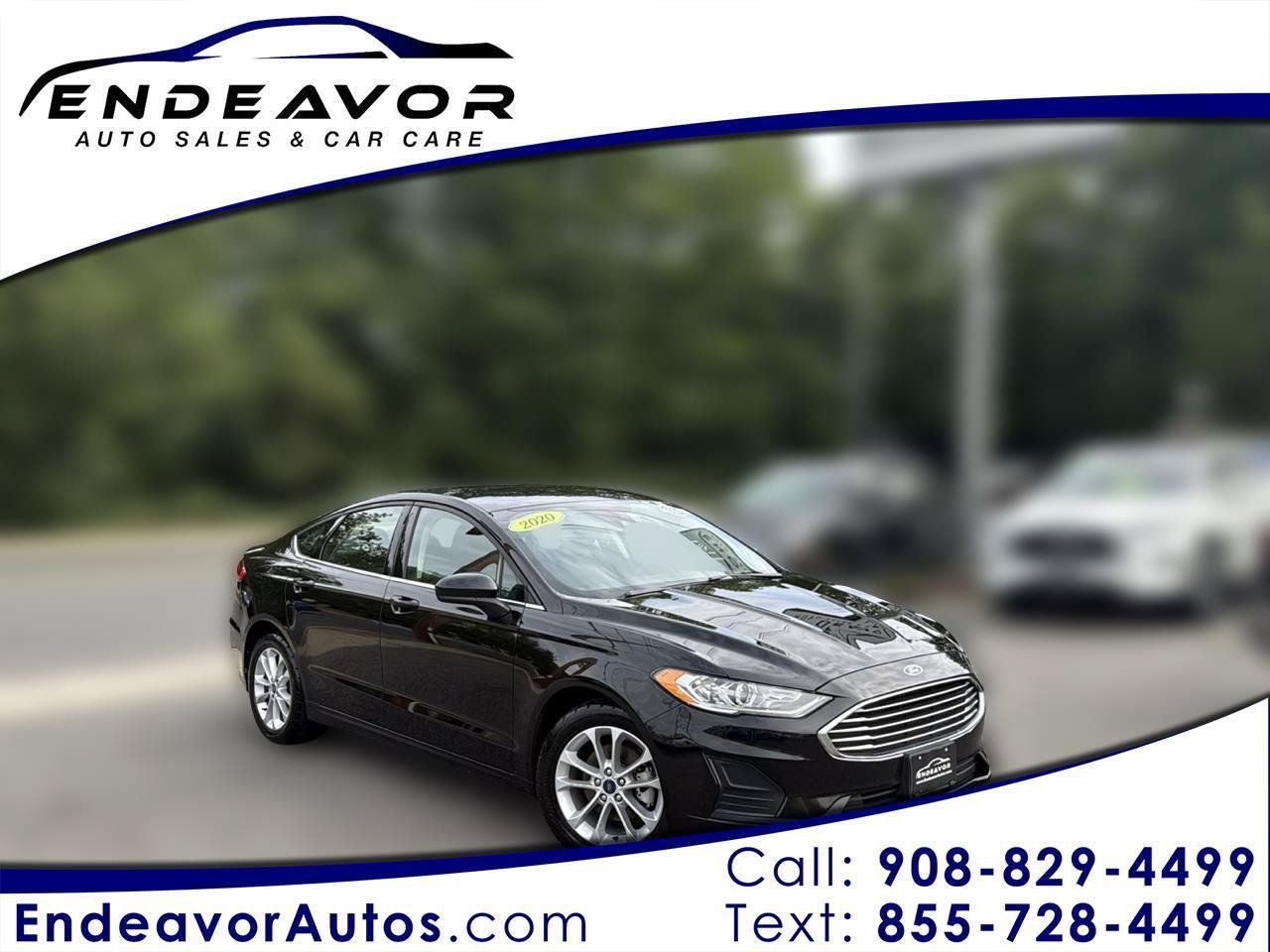 Used 2020 Ford Fusion SE FWD image 1