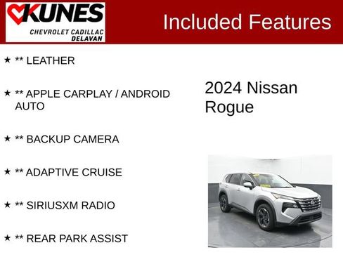 Used 2024 Nissan Rogue SV AWD/4WD image 3