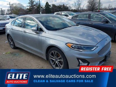 Used 2020 Ford Fusion Titanium FWD image 1